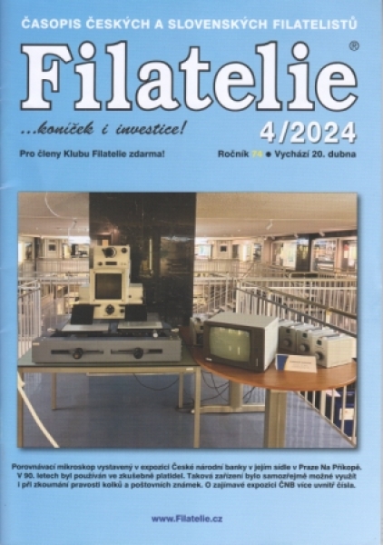 CZ FILATELIE 2024 / 01 - 12 - kompletní ročník